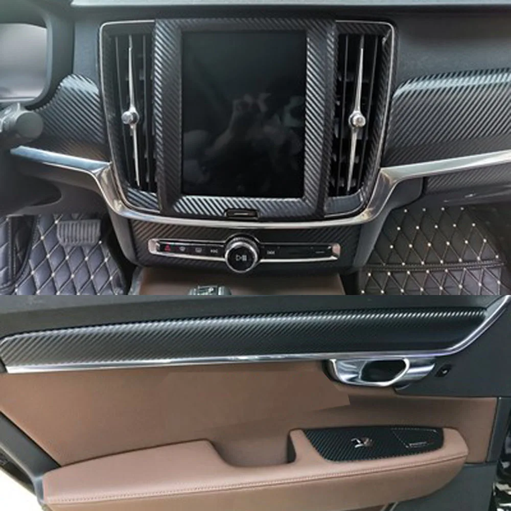 For Volvo S90 2017-2019 Car-Styling 3D/5D Carbon Fiber Car Interior Center Console Color Molding Sticker Decals Parts
For Volvo S90 2017-2019 Car-Styling 3D/5D Carbon Fiber Car Interior Center Console Color Molding Sticker Decals Parts