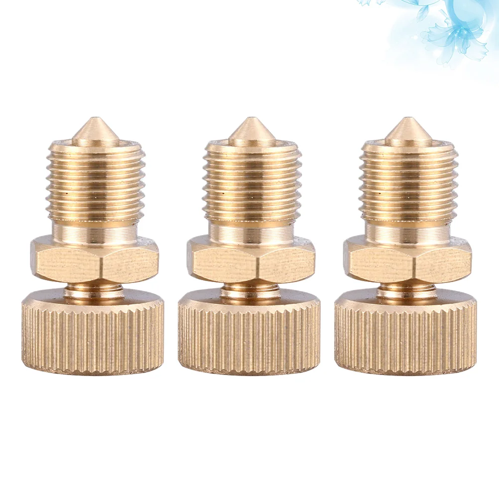 3 Pcs Pneumatic Rv Accessories Home Heating Bleeder Valves High Pressure Pump Accessory
3 Pcs Pneumatic Rv Accessories Home Heating Bleeder Valves High Pressure Pump Accessory
