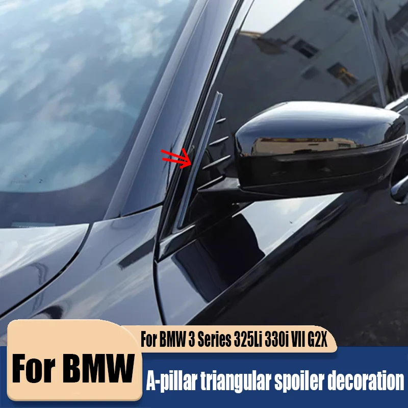 Modified A-pillar triangular spoiler decoration car exterior decoration accessories For BMW 3 Series 325Li 330i VII G2X
Modified A-pillar triangular spoiler decoration car exterior decoration accessories For BMW 3 Series 325Li 330i VII G2X