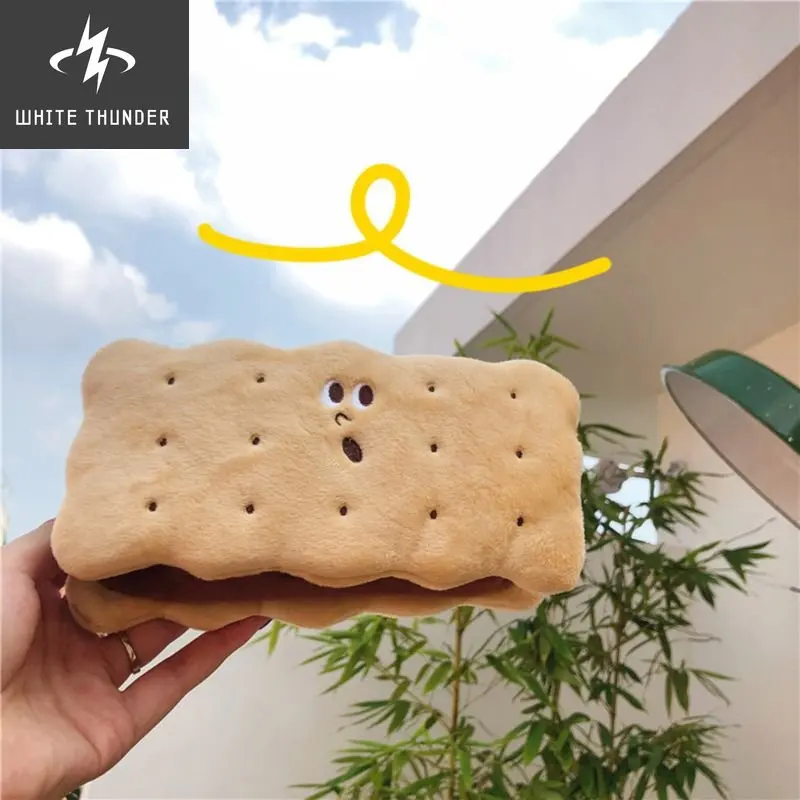 Creative Plush Biscuit Pencil Bag Cute Pen Case Makeup Pouch Girls Gifts School QX2B
Creative Plush Biscuit Pencil Bag Cute Pen Case Makeup Pouch Girls Gifts School QX2B