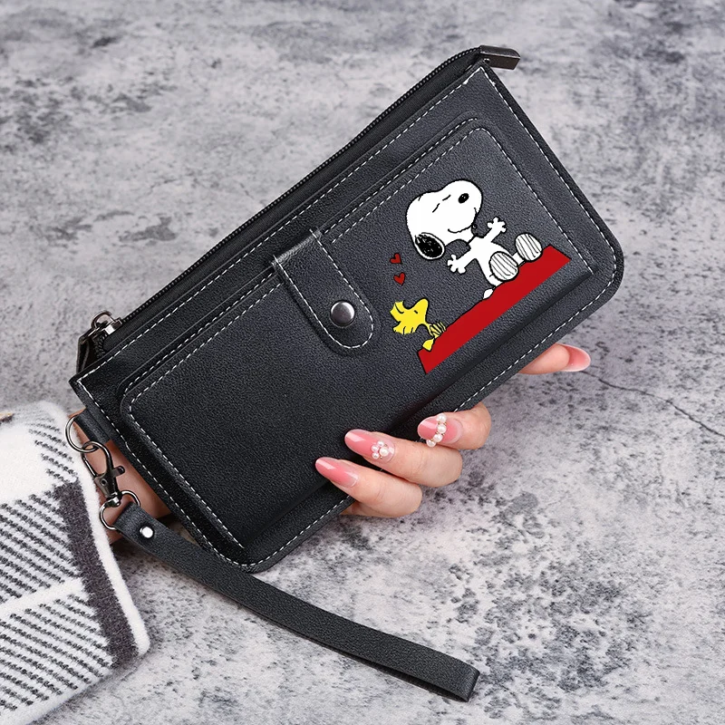 Snoopys Purse Women Large Capacity Trendy Long Wallet Multi-card Zipper Buckle Kawaii Anime Cartoon Printed Clutch Birthday Gift
Snoopys Purse Women Large Capacity Trendy Long Wallet Multi-card Zipper Buckle Kawaii Anime Cartoon Printed Clutch Birthday Gift
