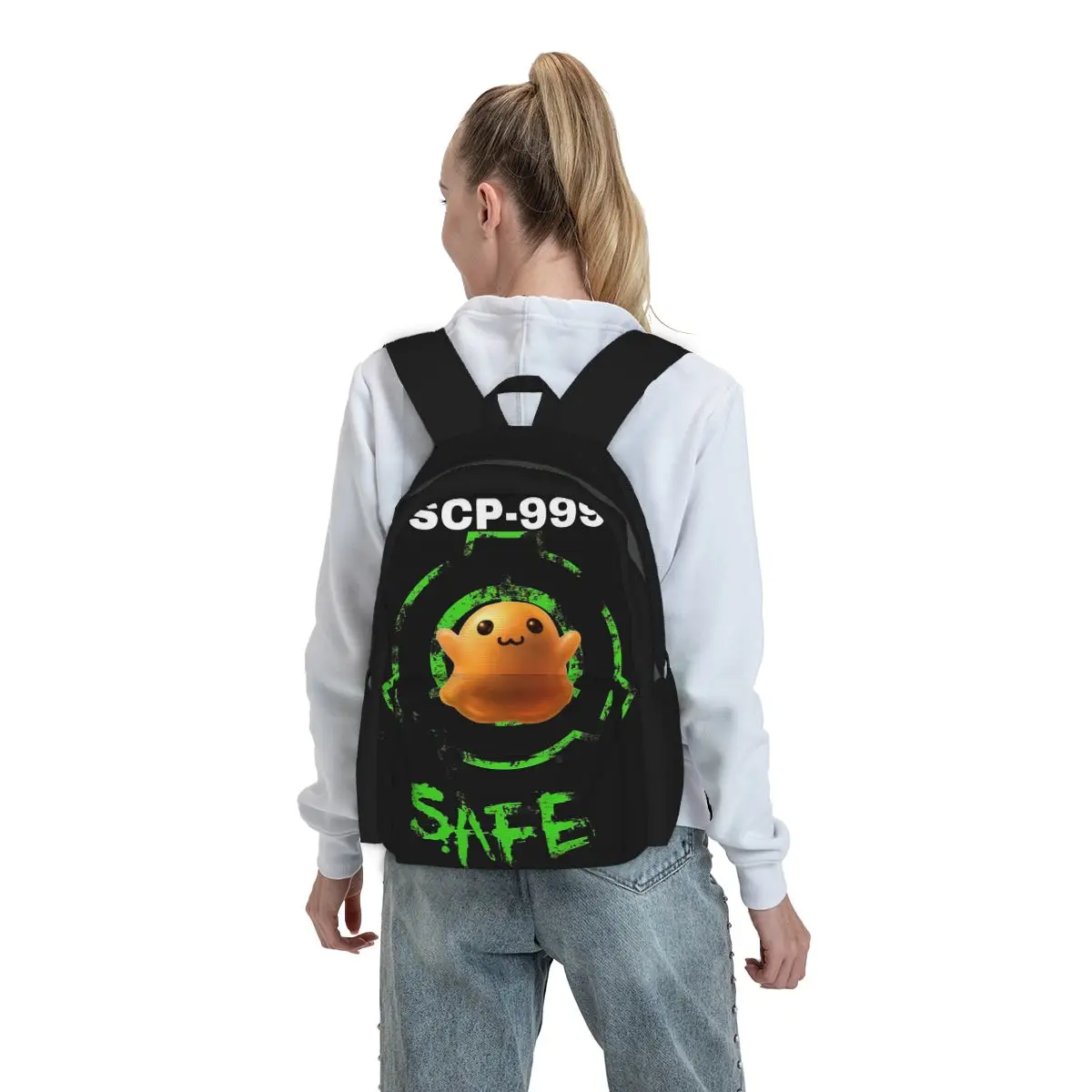 SCP-999 The Tickle Monster Backpack Student BookBag Kids School Bag Laptop Shoulder Bags for Men Women
SCP-999 The Tickle Monster Backpack Student BookBag Kids School Bag Laptop Shoulder Bags for Men Women