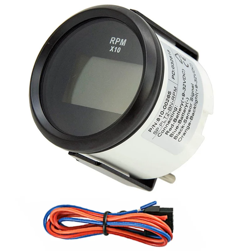 2X Boat LED Digital Tachometer Engine Hour Meter Marine Outboard RV RPM Meter Gauge
2X Boat LED Digital Tachometer Engine Hour Meter Marine Outboard RV RPM Meter Gauge