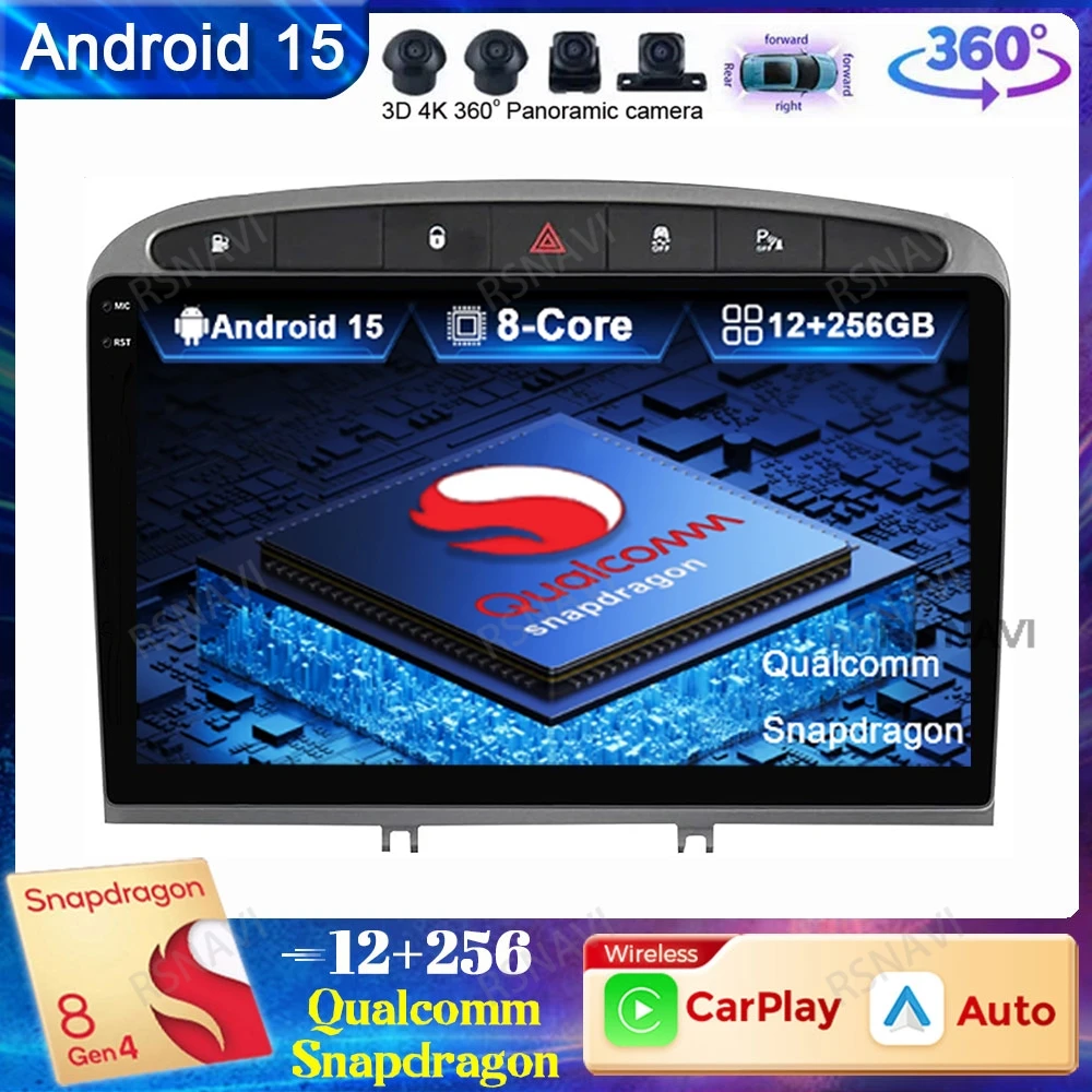 Android 15 Car Radio For Peugeot 408 308 308SW 4G LTE Navigation DSP 5G WIFI GPS Head Unit QLED Autoradio Qualcomm Viedo Player
Android 15 Car Radio For Peugeot 408 308 308SW 4G LTE Navigation DSP 5G WIFI GPS Head Unit QLED Autoradio Qualcomm Viedo Player
