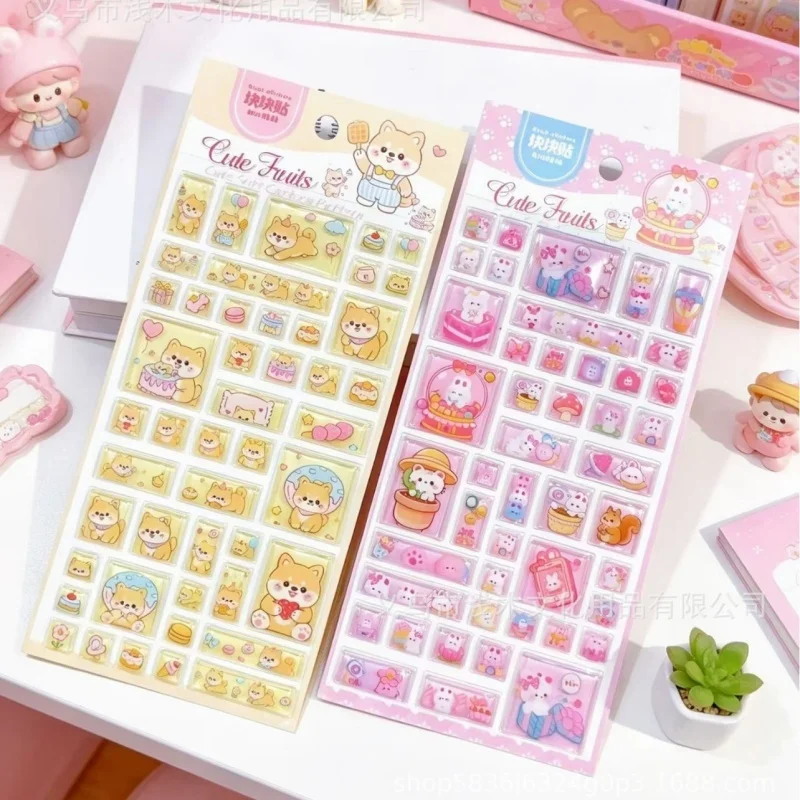 32pcs Korean Style Cute Square Stickers Cartoon Animal Plant Food Stickers For Journaling Scrapbook Diary Decoration
32pcs Korean Style Cute Square Stickers Cartoon Animal Plant Food Stickers For Journaling Scrapbook Diary Decoration
