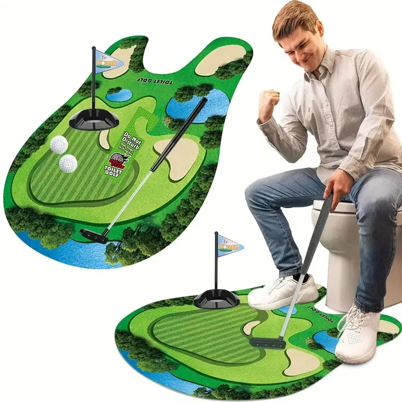 Mini Toilet Golf Toy Set - Fun Golf Training Game Accessory Ideal Birthday Party Gift for Entertainment And Fun
Mini Toilet Golf Toy Set - Fun Golf Training Game Accessory Ideal Birthday Party Gift for Entertainment And Fun