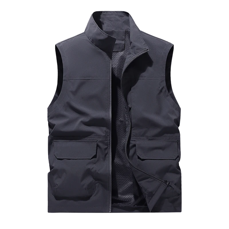 Men Spring Summer Thin Vest Men Youth Solid Color Outdoor Vests Male Multi Pocket Cargo Fishing Waistcoat Men Casual Thin Vests
Men Spring Summer Thin Vest Men Youth Solid Color Outdoor Vests Male Multi Pocket Cargo Fishing Waistcoat Men Casual Thin Vests