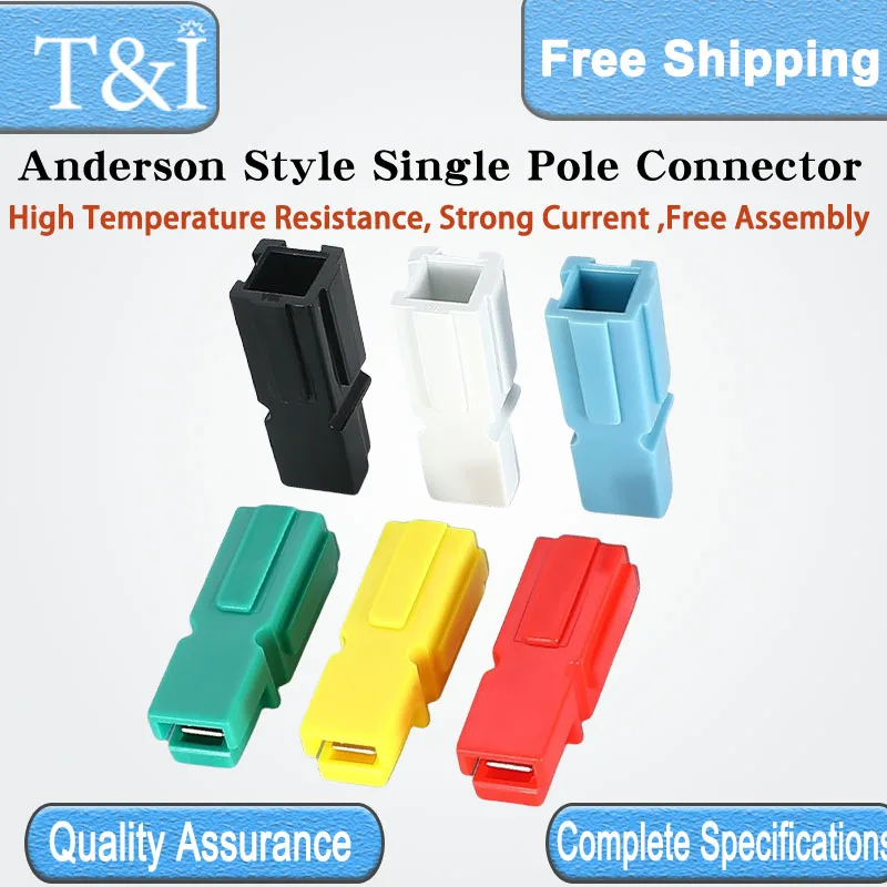 10/20/100 PCS Anderson Style Single Pole Plug Connector 30A/75A/120A/180A Electric Forklift Charger High Current Car Connector
10/20/100 PCS Anderson Style Single Pole Plug Connector 30A/75A/120A/180A Electric Forklift Charger High Current Car Connector
