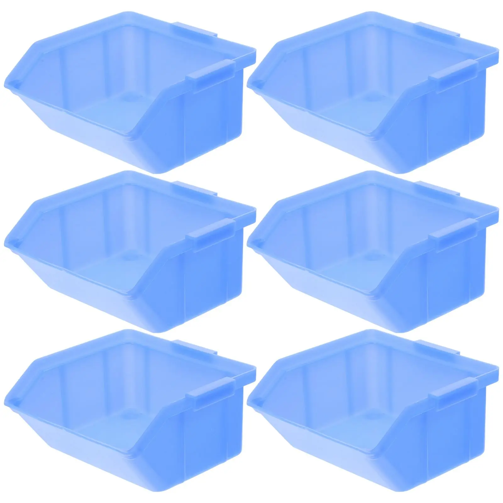 6pcs Blue Hardware Classification Storage Bins PP Plastic Durable Tool Organization Workshop Home Office Supplies
6pcs Blue Hardware Classification Storage Bins PP Plastic Durable Tool Organization Workshop Home Office Supplies