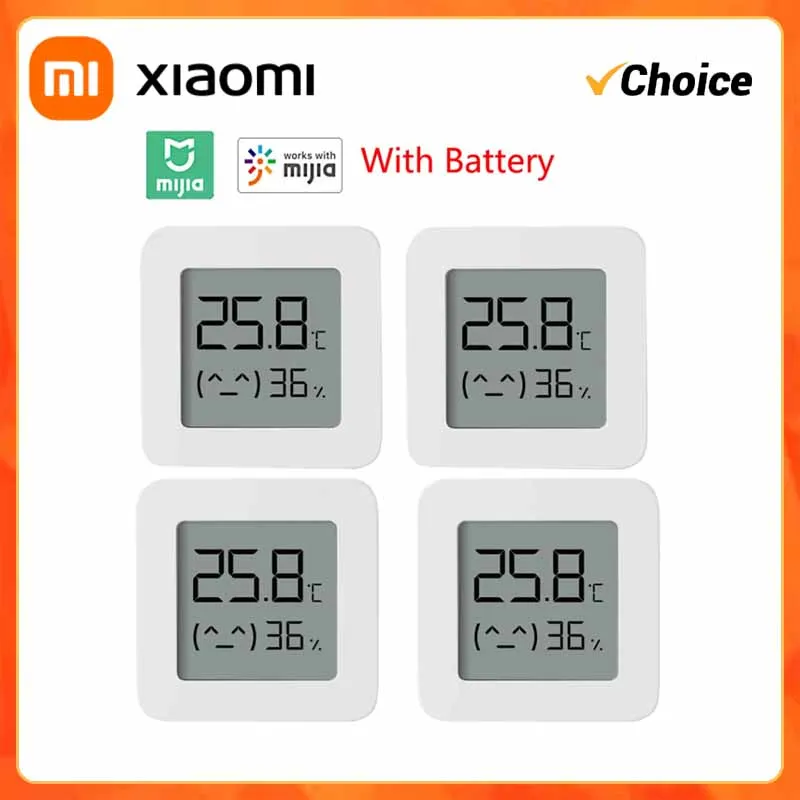 Xiaomi Mijia Thermometer 2 Electric Bluetooth Wireless Smart Hygrometer Thermometer Temperature Detection Mijia Home APP
Xiaomi Mijia Thermometer 2 Electric Bluetooth Wireless Smart Hygrometer Thermometer Temperature Detection Mijia Home APP