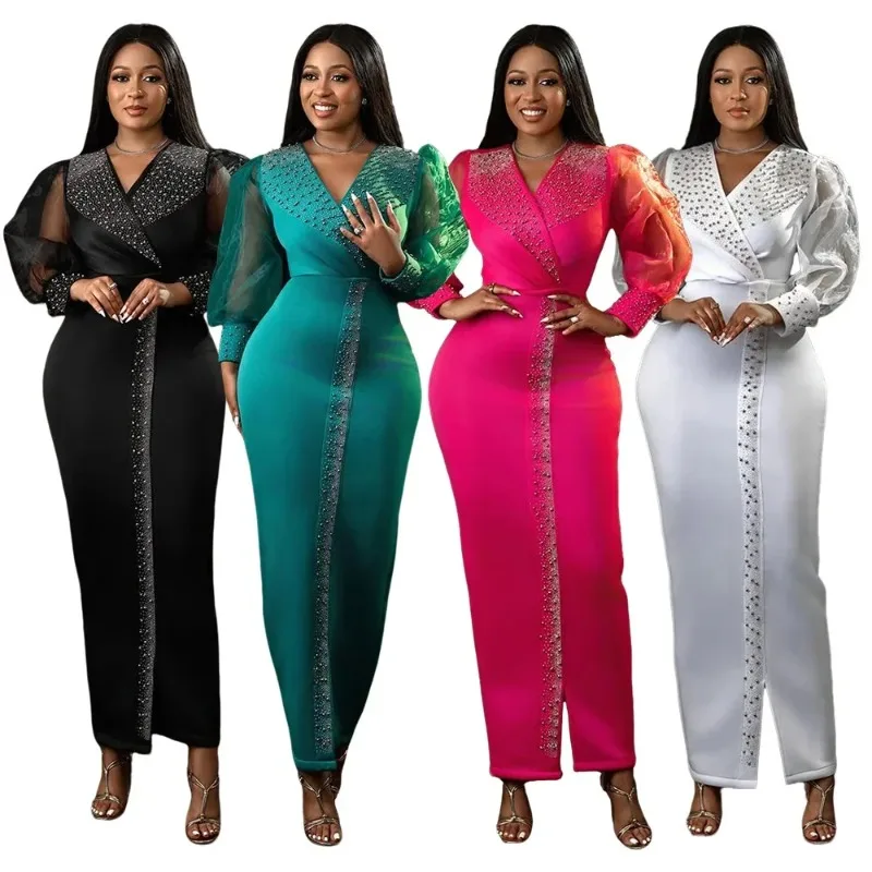 African Dresses for Women Elegant Dashiki Abaya Maxi Dress Africa Clothes Dashiki Ankara Dresses 2025 Summer Autumn
African Dresses for Women Elegant Dashiki Abaya Maxi Dress Africa Clothes Dashiki Ankara Dresses 2025 Summer Autumn