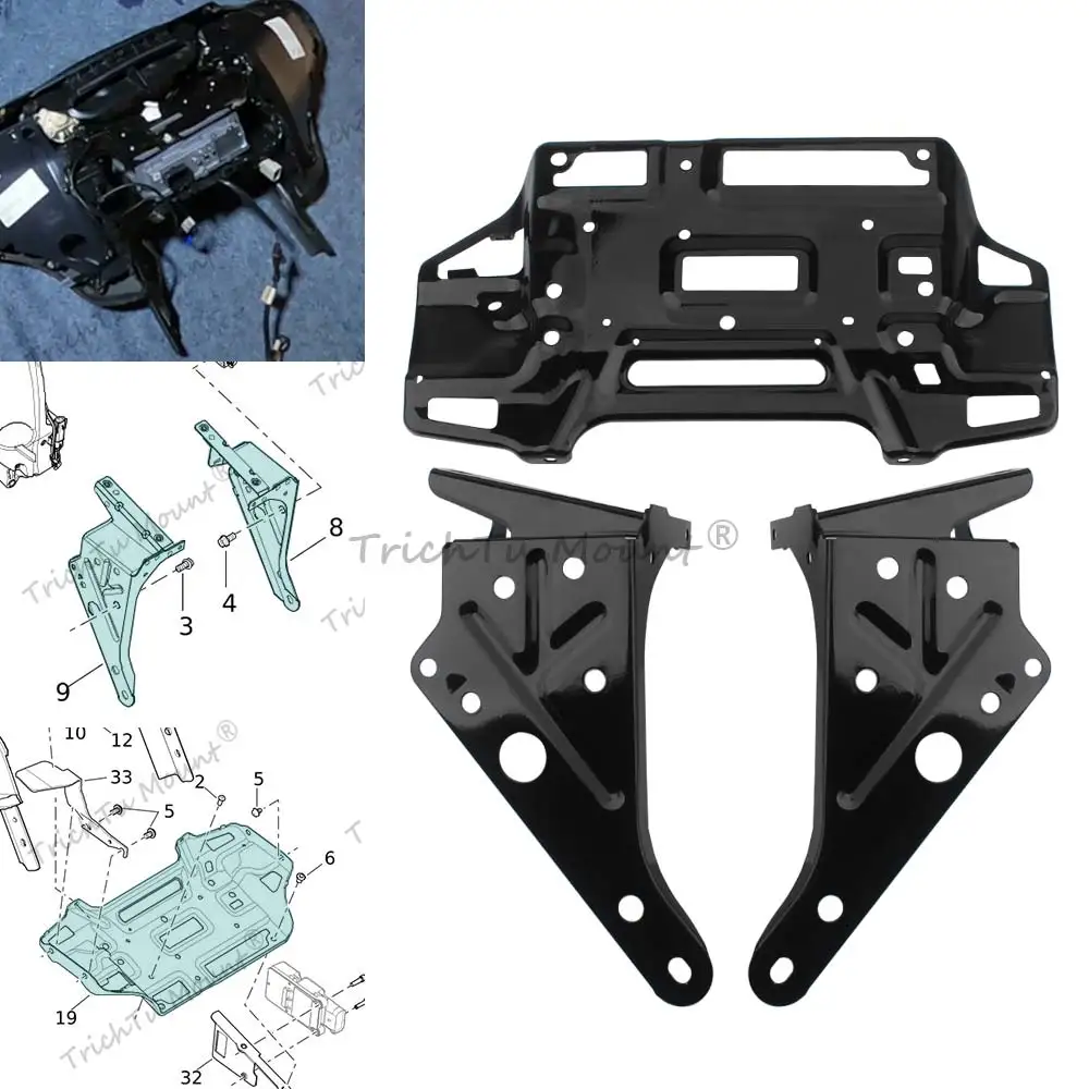 1 Set Motorcycle Modification Accessories For Harley Touring Street Glide FLHX 2019-2023 Inner Fairing Radio Mount Top Bracket
1 Set Motorcycle Modification Accessories For Harley Touring Street Glide FLHX 2019-2023 Inner Fairing Radio Mount Top Bracket