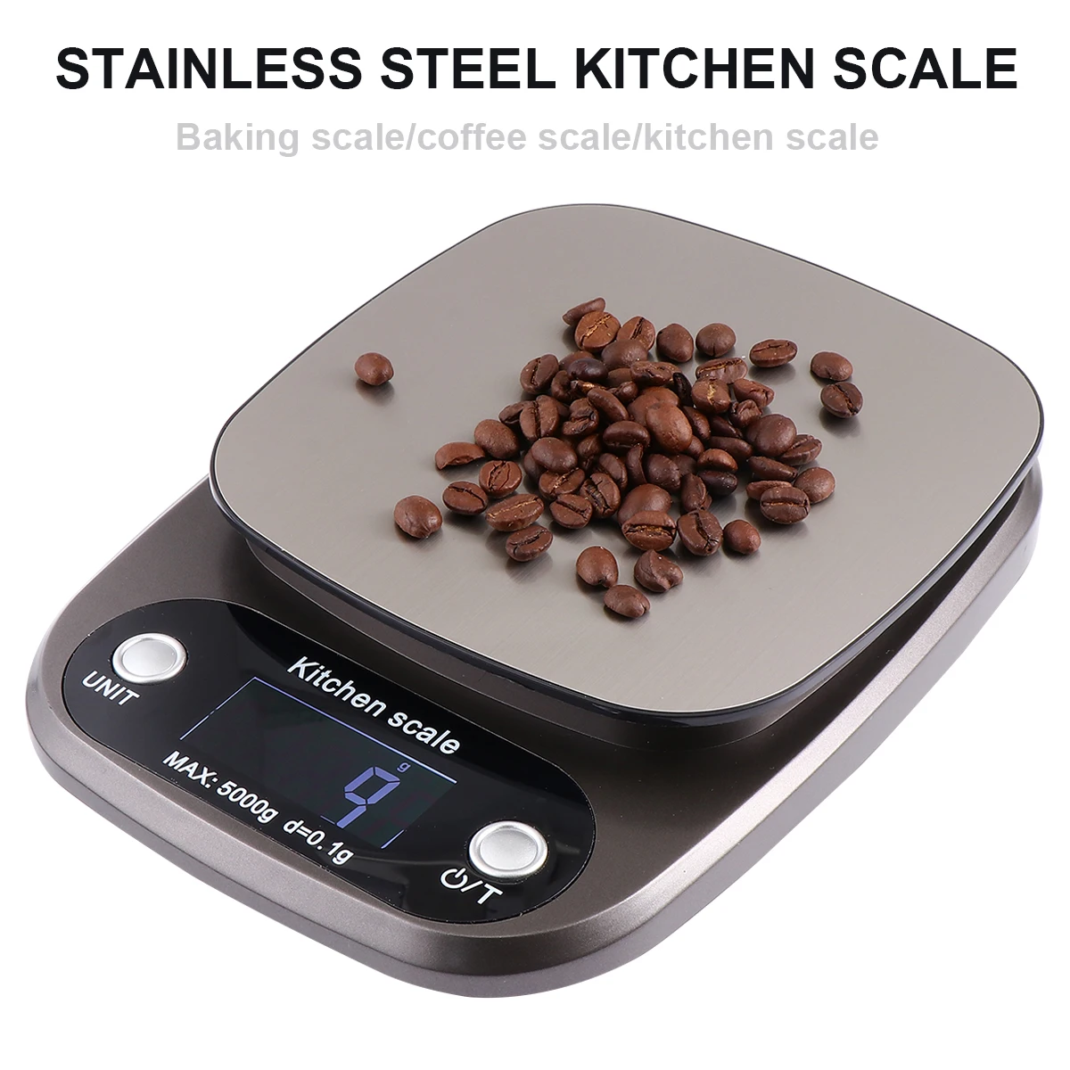 Digital Kitchen High Precision Portable Food Scale Easy Clean Stainless Steel for Baking Cooking Jewelry Weighing Pocket Scale
Digital Kitchen High Precision Portable Food Scale Easy Clean Stainless Steel for Baking Cooking Jewelry Weighing Pocket Scale