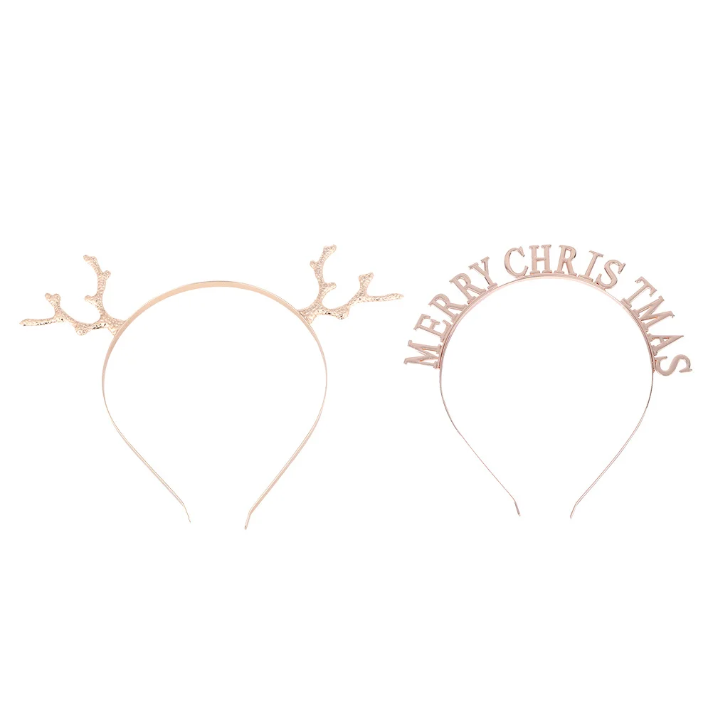 2Pcs Christmas Alloy Antler Letter Hair Hoop Headband Festive Decorative Hair Accessories Alloy Headdress Antler Headwear
2Pcs Christmas Alloy Antler Letter Hair Hoop Headband Festive Decorative Hair Accessories Alloy Headdress Antler Headwear