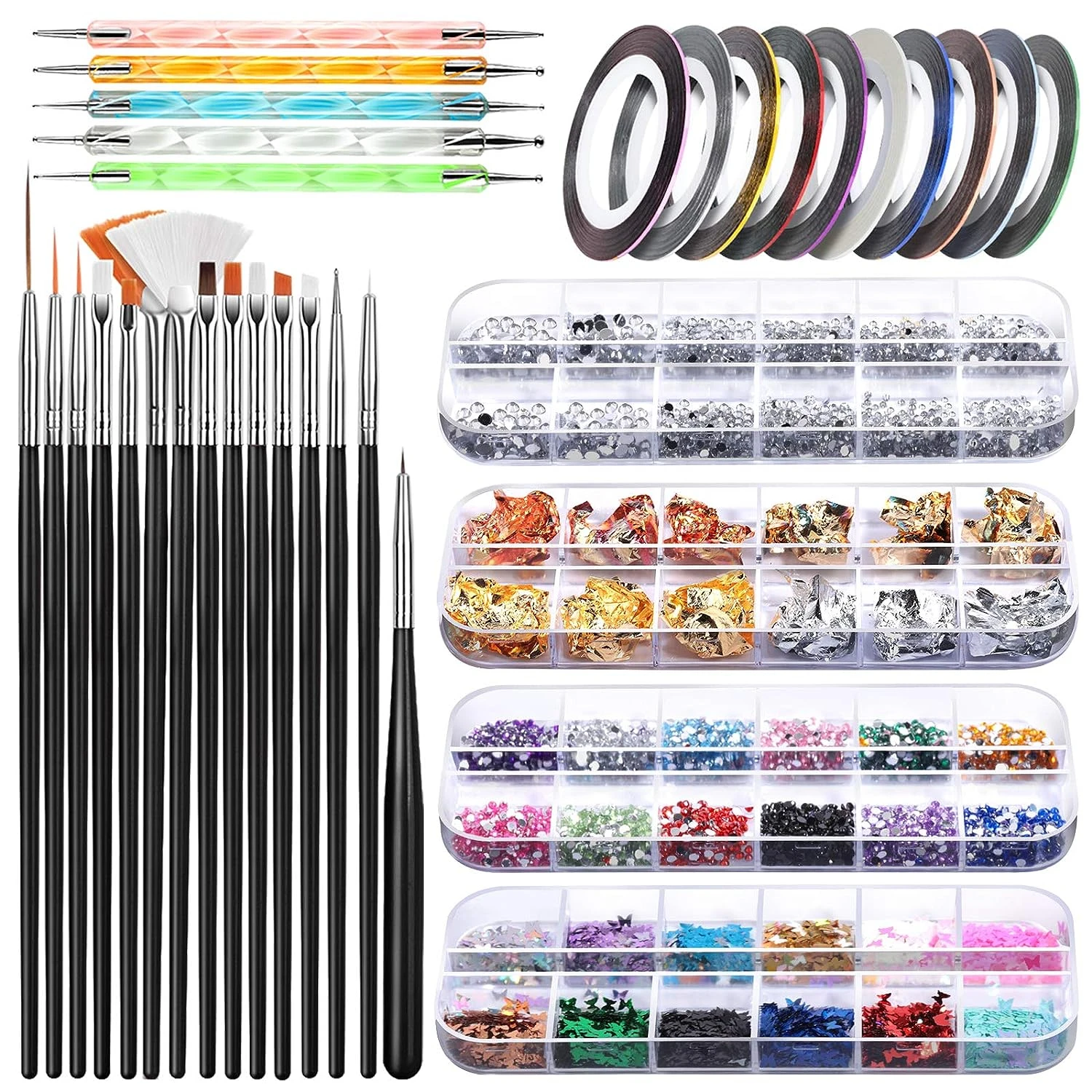 Professional Nail Art Tools Set – High-Quality Materials for Flawless Creations – Ideal for Experts & Beginners – Elevate
Professional Nail Art Tools Set – High-Quality Materials for Flawless Creations – Ideal for Experts & Beginners – Elevate