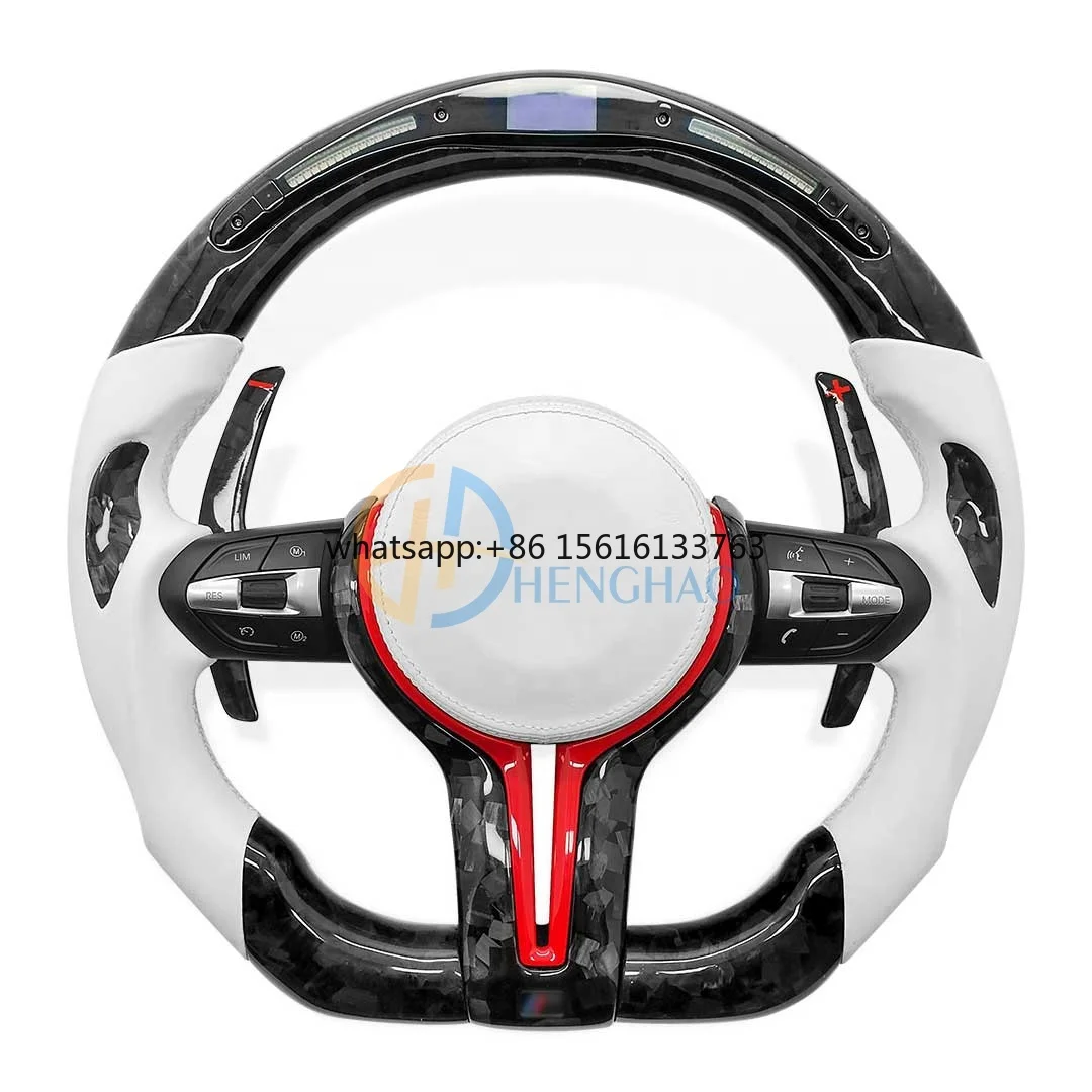 Performance LED RPM Steering Wheel for BMW 3-Series F30 5-Series F10 X3 F25 X5 F15 F-series M3 M5 Forged Carbon Steering Wheel
Performance LED RPM Steering Wheel for BMW 3-Series F30 5-Series F10 X3 F25 X5 F15 F-series M3 M5 Forged Carbon Steering Wheel