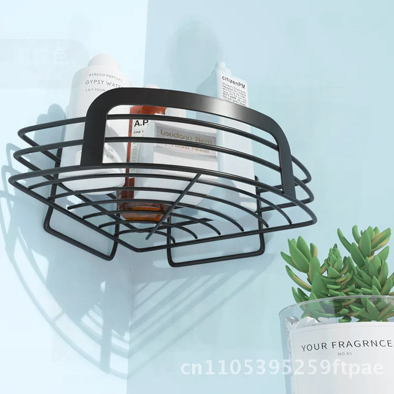 Stainless Steel Triangle Bathroom Rack Wall Hanging Storage Non-Punch Modern Minimalist Kitchen Storage Black/Silver Tripod 304
Stainless Steel Triangle Bathroom Rack Wall Hanging Storage Non-Punch Modern Minimalist Kitchen Storage Black/Silver Tripod 304