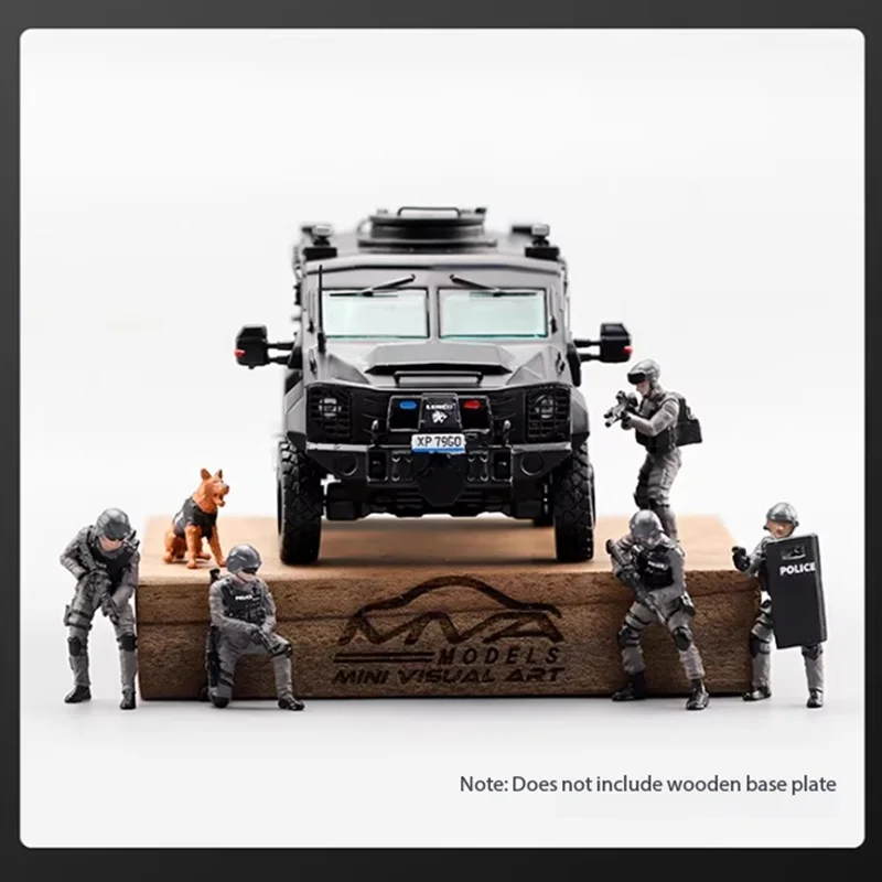 MVA 1:64 Scale Alloy BearCat Armored Vehicles With Doll Model (Without wooden base) Souvenir Display Collection Hobby Gift
MVA 1:64 Scale Alloy BearCat Armored Vehicles With Doll Model (Without wooden base) Souvenir Display Collection Hobby Gift