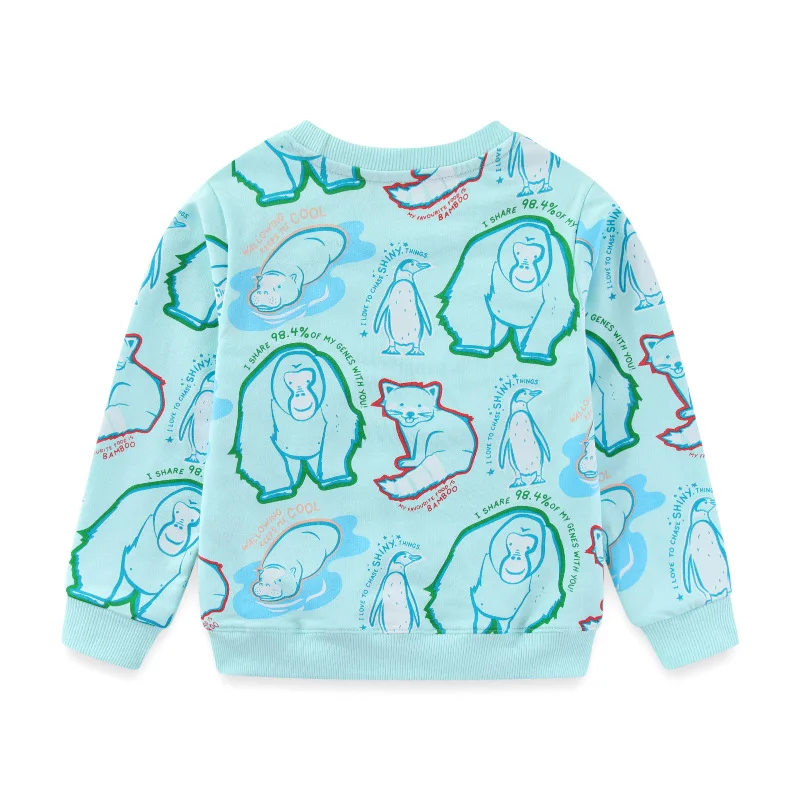2025Autumn Boys' Sweatshirt Cartoon Pattern Animal World Cute Sweatshirt for Toddlers and Young Children Wholesale and Dropshipp
2025Autumn Boys' Sweatshirt Cartoon Pattern Animal World Cute Sweatshirt for Toddlers and Young Children Wholesale and Dropshipp