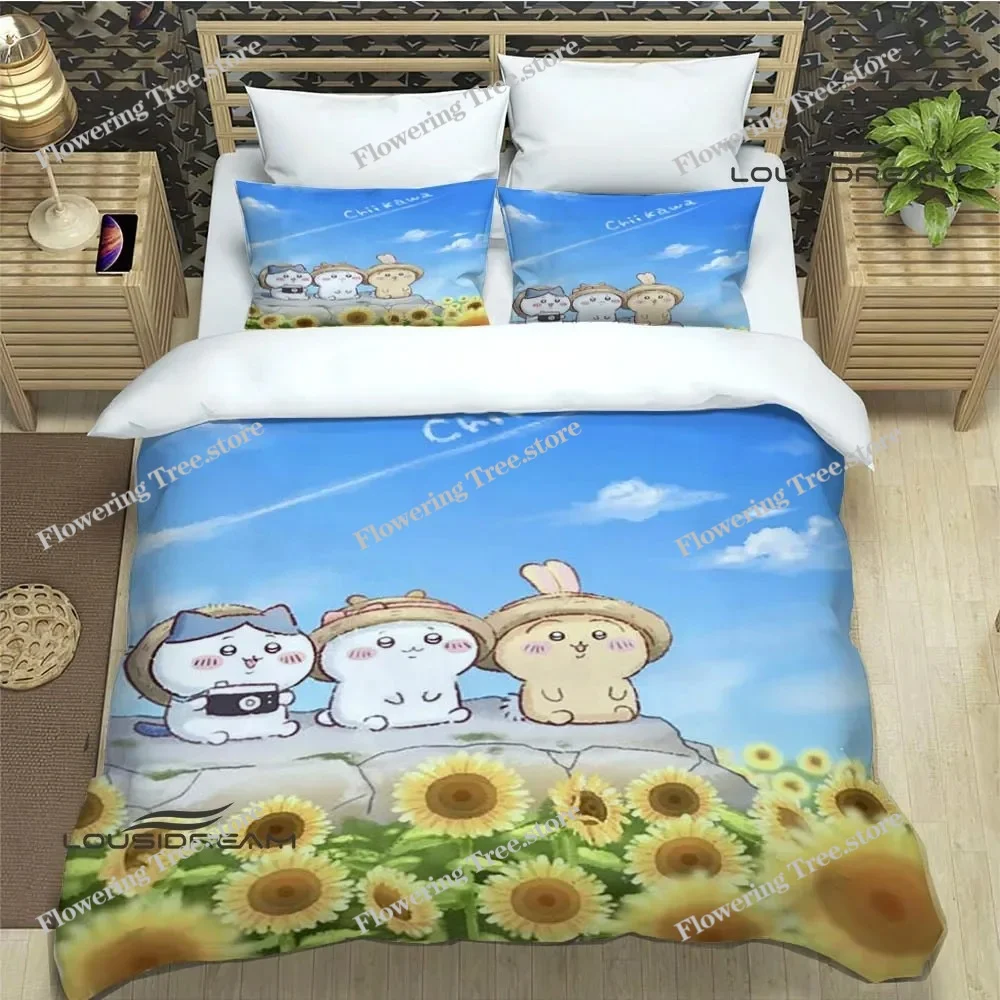 3D Cute C-Chiikawas Printed Bedding Sets exquisite supplies set duvet cover bed comforter set bedding set luxury birthday gift
3D Cute C-Chiikawas Printed Bedding Sets exquisite supplies set duvet cover bed comforter set bedding set luxury birthday gift