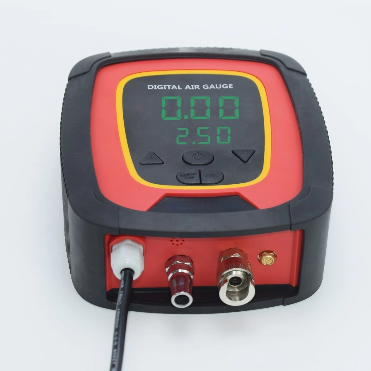 High Precision Digital Aluminum Tire Inflator Tire Pressure Monitor One-Touch Preset Pressure Auto Inflation/Deflation CE
High Precision Digital Aluminum Tire Inflator Tire Pressure Monitor One-Touch Preset Pressure Auto Inflation/Deflation CE