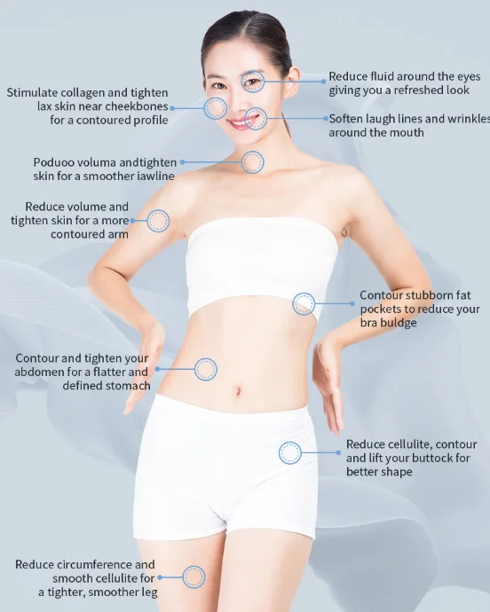 The Latest Multifunctional Equipment: Skin Tightening, Vacuum Slimming, Fat Removal, Skin Lifting & Spa Therapy
The Latest Multifunctional Equipment: Skin Tightening, Vacuum Slimming, Fat Removal, Skin Lifting & Spa Therapy