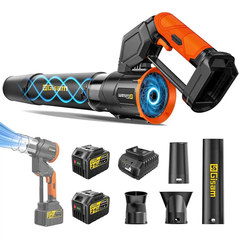 Беспроводная электрическая воздуходувка для листьев -850 куб. футов в минуту, 250+ миль в час, 3000 Вт, бесщеточная воздуходувка для листьев с батареями 2 × 6,0 Ач, 180 ° Вращающийся 2-в-1 Handhe
Беспроводная электрическая воздуходувка для листьев -850 куб. футов в минуту, 250+ миль в час, 3000 Вт, бесщеточная воздуходувка для листьев с батареями 2 × 6,0 Ач, 180 ° Вращающийся 2-в-1 Handhe