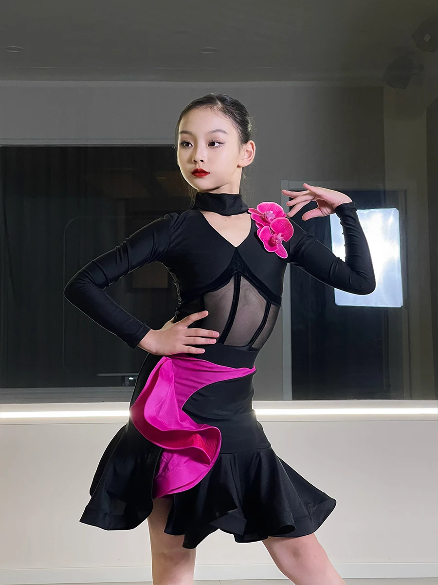 Sedi 2023 Autumn and Winter New Dance Latin Dance Dress Female Latin Dance Practice Clothes Children's Art Exam Performance
Sedi 2023 Autumn and Winter New Dance Latin Dance Dress Female Latin Dance Practice Clothes Children's Art Exam Performance