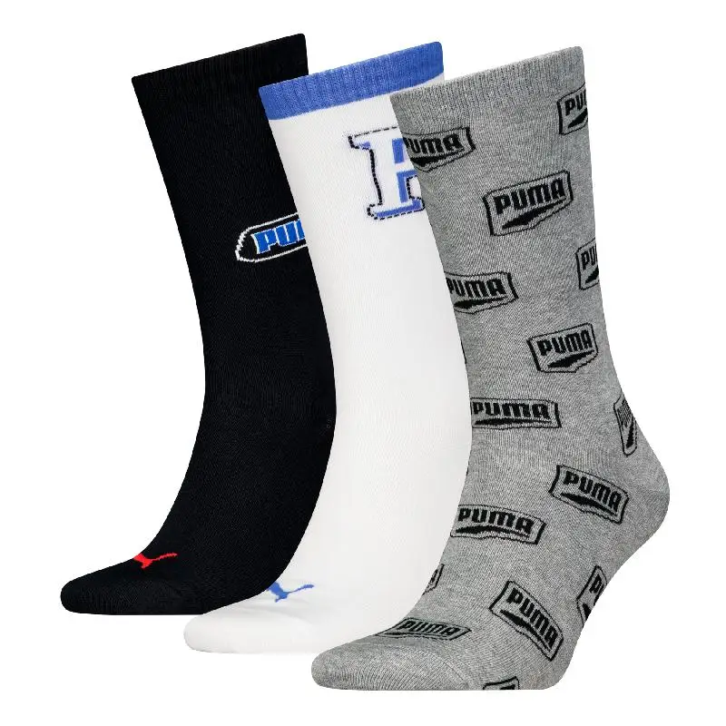 Мужские и женские носки Puma, носки для бега, фитнеса, тренировок, спортивные, уличные, повседневные носки, модные и удобные носки средней длины, упаковка из трех пар 938418-01
Мужские и женские носки Puma, носки для бега, фитнеса, тренировок, спортивные, уличные, повседневные носки, модные и удобные носки средней длины, упаковка из трех пар 938418-01