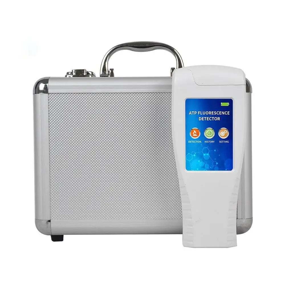 Portable ATP Fluorescence Detector for Bacteria Detection Automatic Electronic Testing Equipment Analyzer
Portable ATP Fluorescence Detector for Bacteria Detection Automatic Electronic Testing Equipment Analyzer