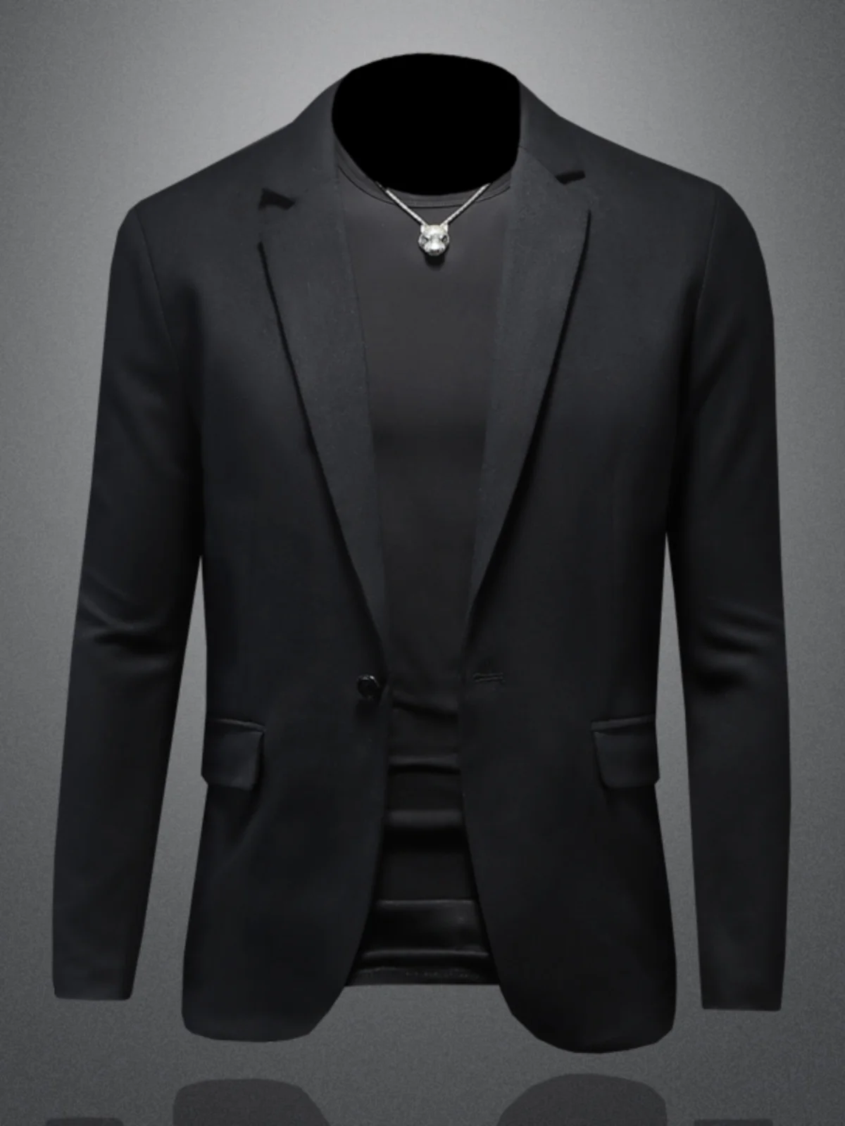 Повседневный мужской костюмный пиджак, приталенный, без разрезов, модный, осенний, из полиэфирного волокна, больших размеров, цельный, верхняя часть
Повседневный мужской костюмный пиджак, приталенный, без разрезов, модный, осенний, из полиэфирного волокна, больших размеров, цельный, верхняя часть