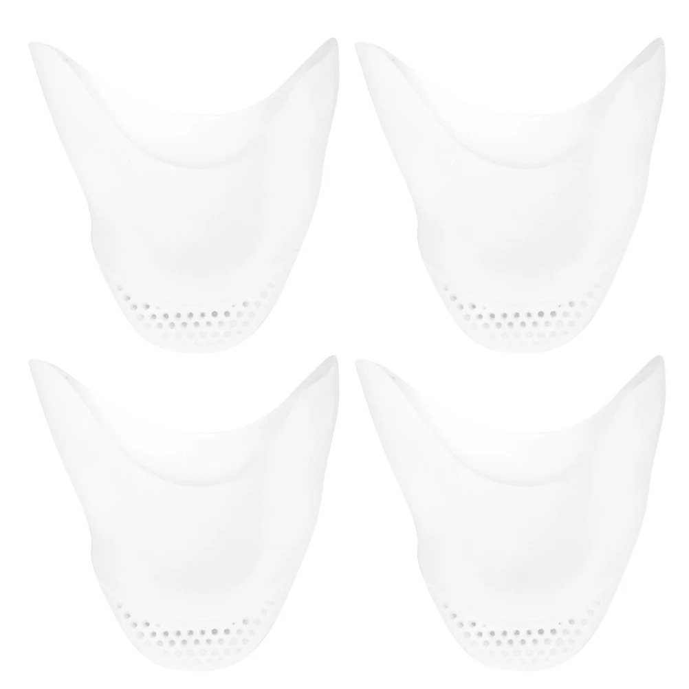 2pcs Silicone Toe Protectors Elastic Breathable Foot Covers Wear-Resistant For High Heels Comfortable Gift Women Mom Girlfriend 
2pcs Silicone Toe Protectors Elastic Breathable Foot Covers Wear-Resistant For High Heels Comfortable Gift Women Mom Girlfriend