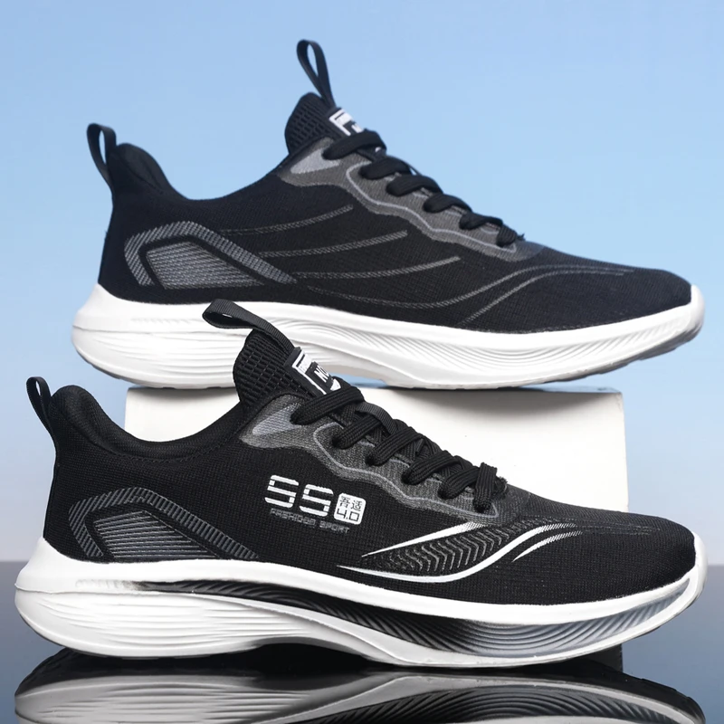 Спортивная обувь для мужчин, новинка 2023 года, летние дышащие и удобные кроссовки, легкая мужская обувь с сеткой, повседневная обувь
Спортивная обувь для мужчин, новинка 2023 года, летние дышащие и удобные кроссовки, легкая мужская обувь с сеткой, повседневная обувь