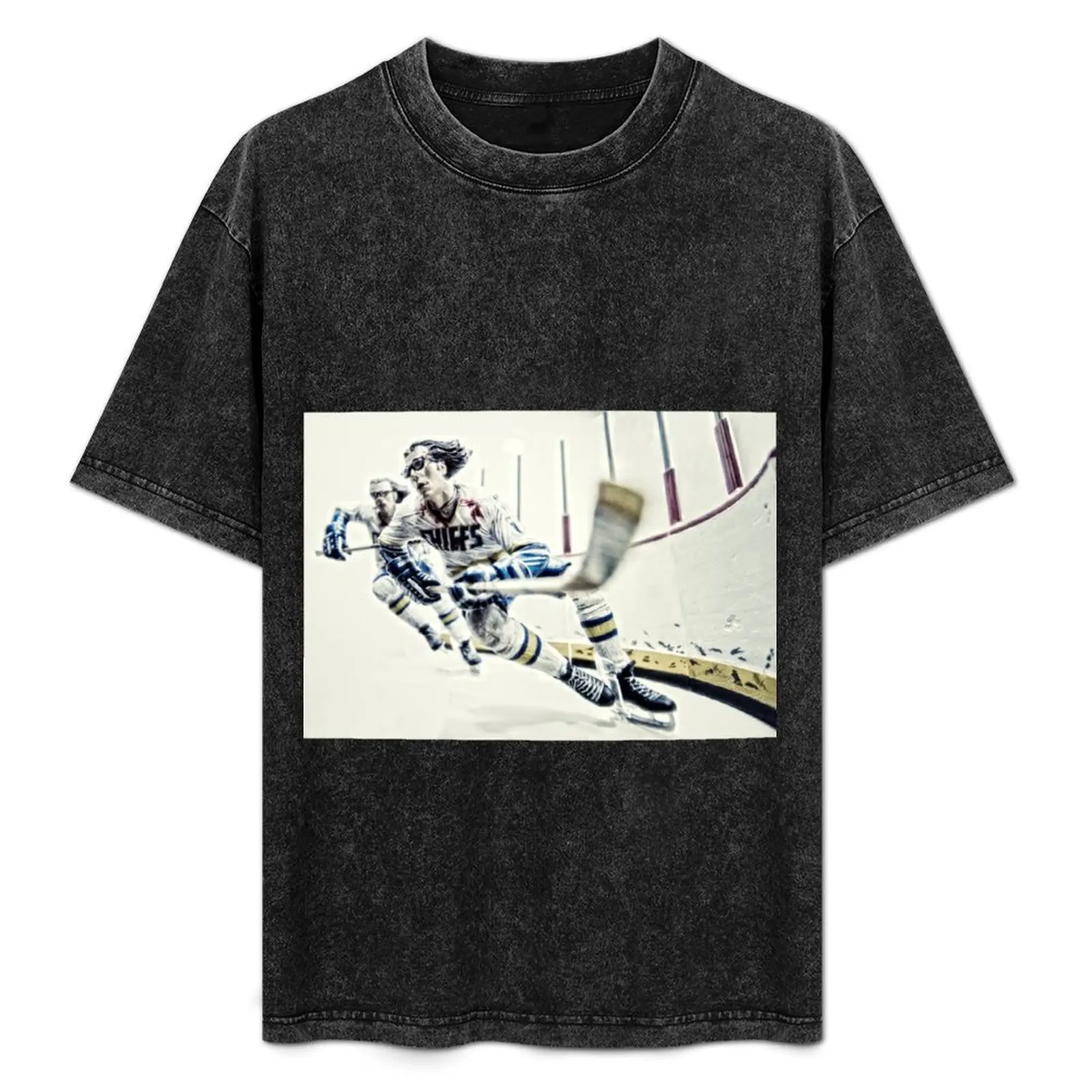 Old Time Hockey! T-Shirt Casual Simple Design Short Sleeve Shirt
Old Time Hockey! T-Shirt Casual Simple Design Short Sleeve Shirt