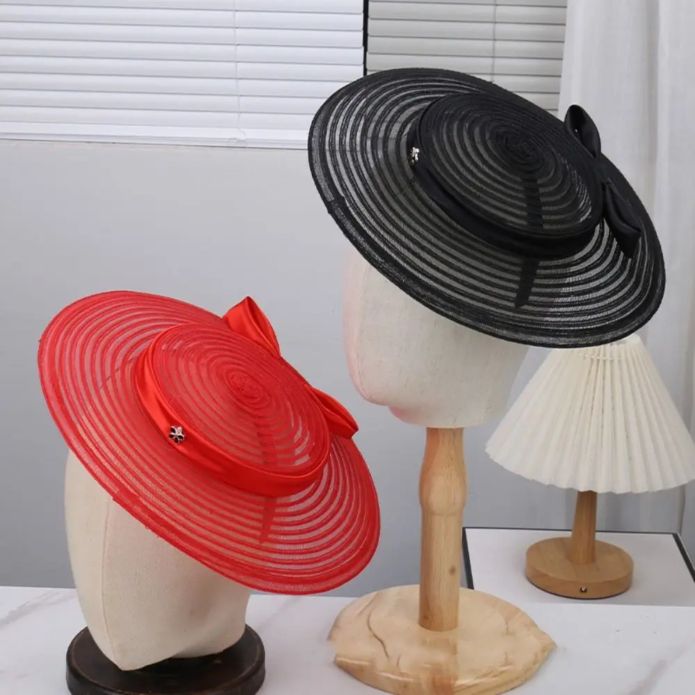 Hair Band Exquisite Mesh Bow Headband Elegant French Mesh Pillbox Hat Retro Wide Brim Kentucky Hat Lady
Hair Band Exquisite Mesh Bow Headband Elegant French Mesh Pillbox Hat Retro Wide Brim Kentucky Hat Lady