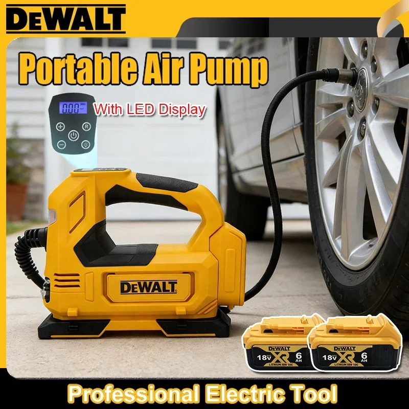 Портативный беспроводной воздушный насос DEWALT для накачивания шин автомобиля, электрический насос для мотоциклов, совместимый с аккумуляторами Dewalt 18V 20V
Портативный беспроводной воздушный насос DEWALT для накачивания шин автомобиля, электрический насос для мотоциклов, совместимый с аккумуляторами Dewalt 18V 20V
