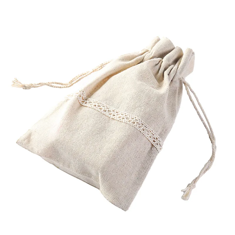 300Pcs/Lot Antique Style Cotton Cloth Bag Creative Lace Bundle Pocket Jewelry Small Item Storage Bag Cotton Linen Cloth Bags
300Pcs/Lot Antique Style Cotton Cloth Bag Creative Lace Bundle Pocket Jewelry Small Item Storage Bag Cotton Linen Cloth Bags