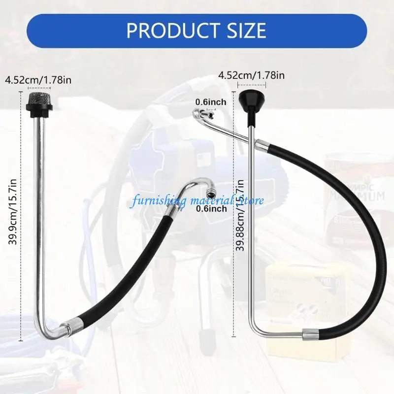 Y5GD Practical Airless Sprayer Suction Hose Assembly With Oxidation Treated Nonrust Steel For 390 395 490 495 595 Models
Y5GD Practical Airless Sprayer Suction Hose Assembly With Oxidation Treated Nonrust Steel For 390 395 490 495 595 Models