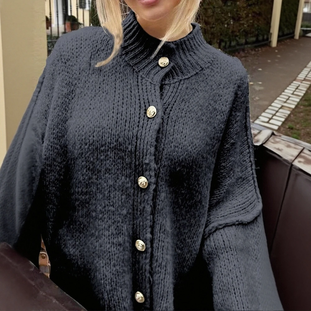 Women's Casual round Neck Cardigan Open Front Knitwear Long Sleeve Fitted Straight Tube No Decoration Knitted Top
Women's Casual round Neck Cardigan Open Front Knitwear Long Sleeve Fitted Straight Tube No Decoration Knitted Top