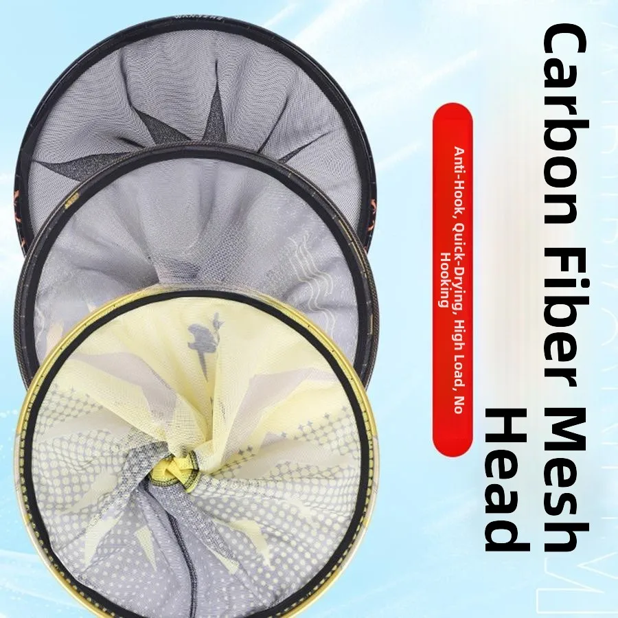 Thick Carbon Fishing Net Head High Carbon Anti-Entanglement Outdoor Fishing Gear Mountain Deer Brand Non-Shrinking Net Head
Thick Carbon Fishing Net Head High Carbon Anti-Entanglement Outdoor Fishing Gear Mountain Deer Brand Non-Shrinking Net Head