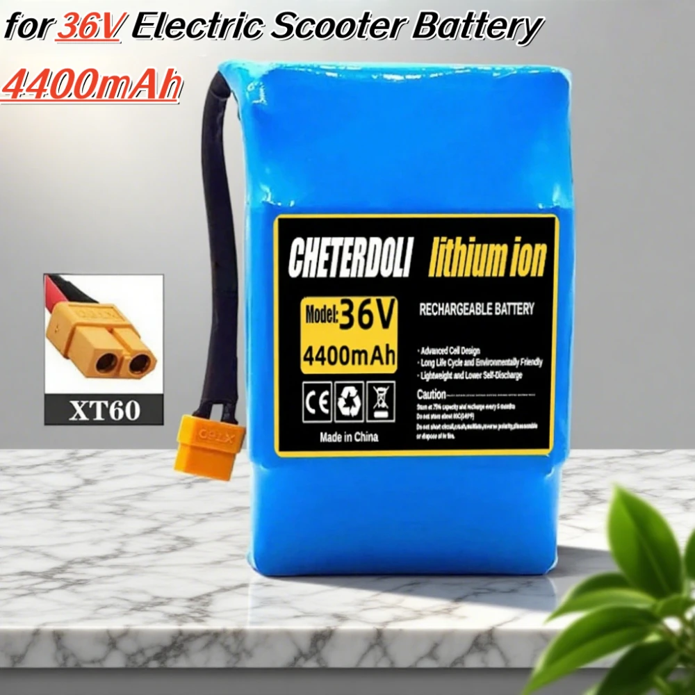 36V 4400mAh Replacement Battery for Self Balancing HoverBoard/Unicycle/Electric Scooter, Li-ion Rechargeable Battery with BMS.
36V 4400mAh Replacement Battery for Self Balancing HoverBoard/Unicycle/Electric Scooter, Li-ion Rechargeable Battery with BMS.