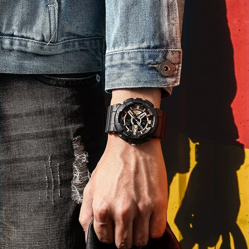 Mark Fairwhale men's multifunctional business quartz watch, sporty and casual wristwatch, a must-have for travel and parties
Mark Fairwhale men's multifunctional business quartz watch, sporty and casual wristwatch, a must-have for travel and parties