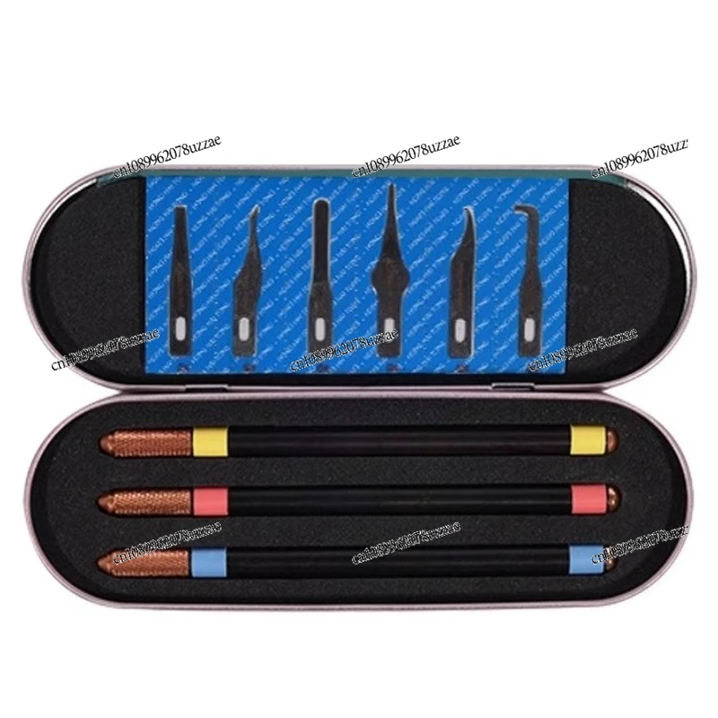 The Eighth Generation 3 4 5 Blade Repair Special Set Mobile Phone BGA Chip Removal CPU Pry Knife Handle
The Eighth Generation 3 4 5 Blade Repair Special Set Mobile Phone BGA Chip Removal CPU Pry Knife Handle