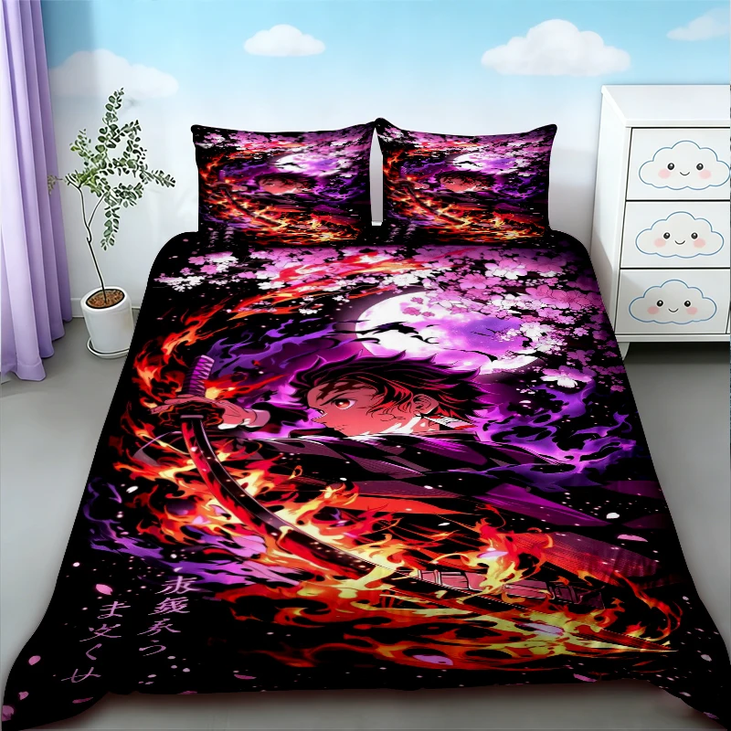 Duvet Cover Nezuko Kamado Demon Slayer Bedding Set Anime Comforter Bed Linen Single Twin Full Queen Size Kids Girl Boys Gift
Duvet Cover Nezuko Kamado Demon Slayer Bedding Set Anime Comforter Bed Linen Single Twin Full Queen Size Kids Girl Boys Gift