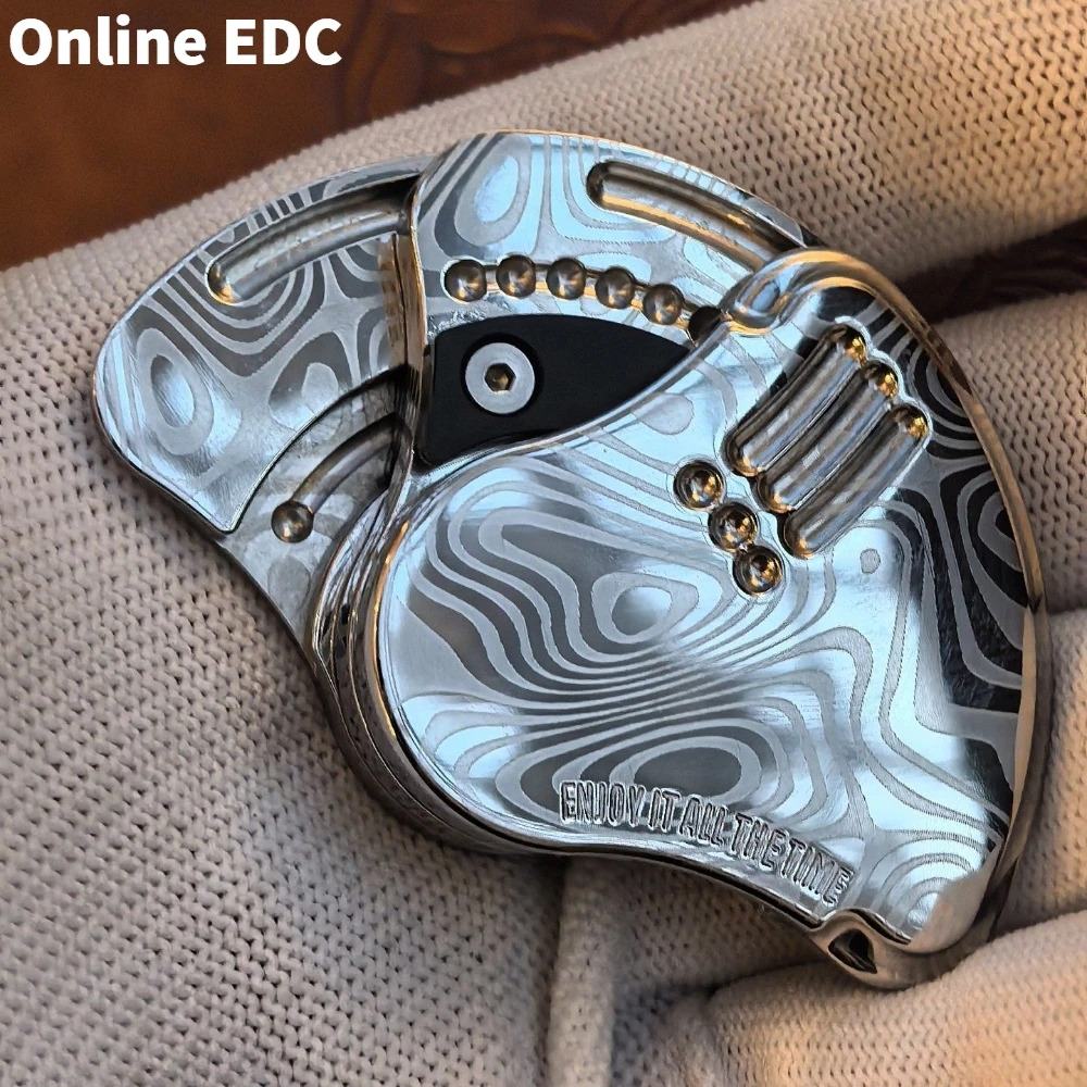 Игрушка-антистресс KAIS EDC Good News из нержавеющей стали с дамасским узором, б/у, для взрослых, аксессуар для офисного стола, слайдер-пушер
Игрушка-антистресс KAIS EDC Good News из нержавеющей стали с дамасским узором, б/у, для взрослых, аксессуар для офисного стола, слайдер-пушер