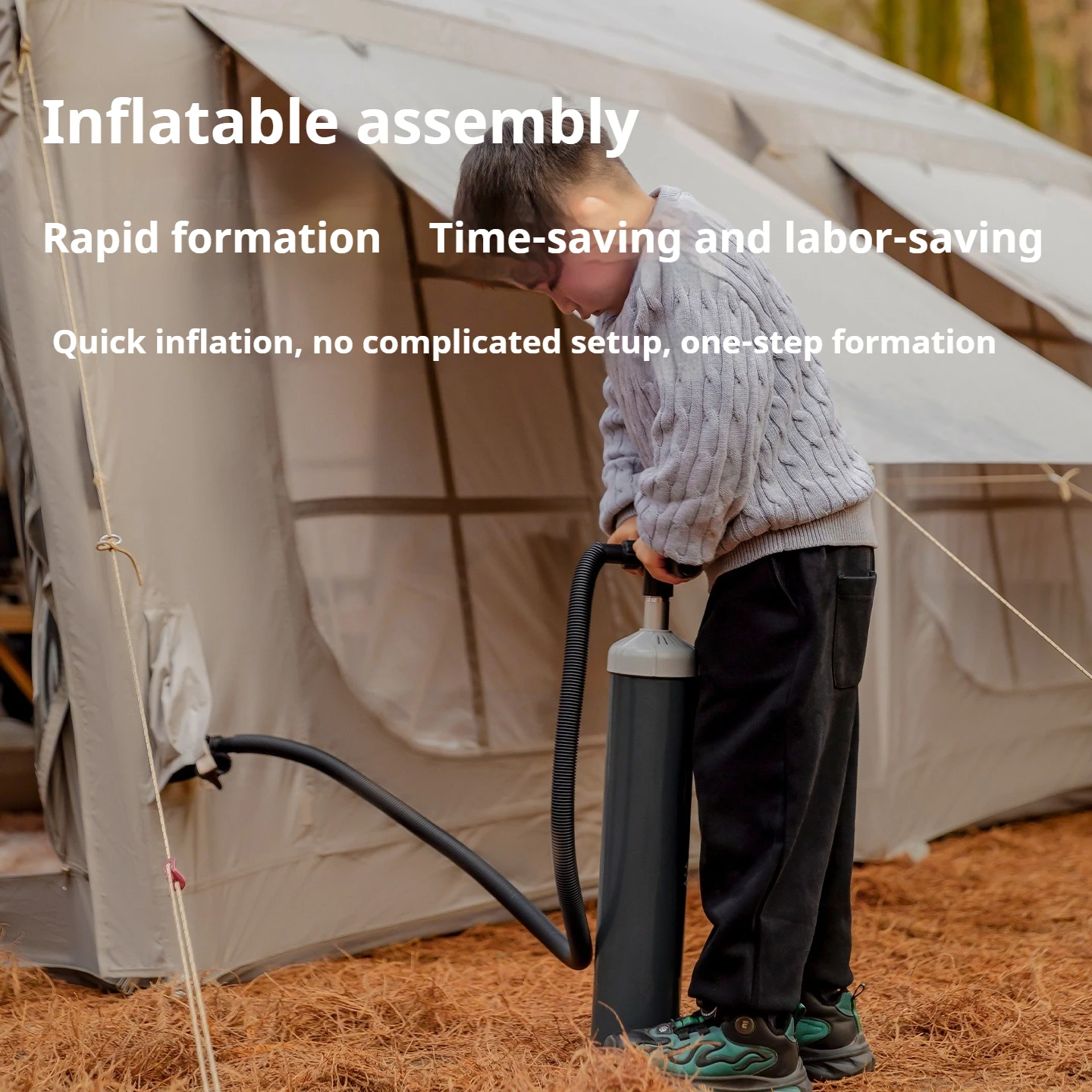 Inflatable Tents For Adult Camping,Luxury Camping Tents, Inflatable Tents With Stove Plug, 4/6/8 Person Family Camping Inflatab
Inflatable Tents For Adult Camping,Luxury Camping Tents, Inflatable Tents With Stove Plug, 4/6/8 Person Family Camping Inflatab
