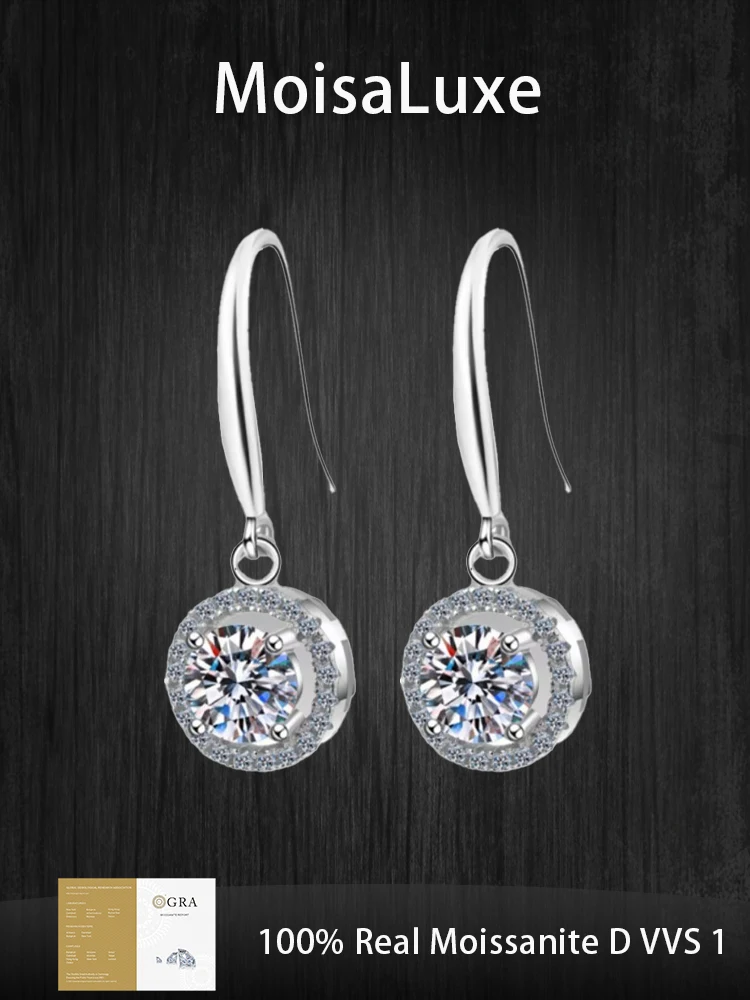 Официальный магазин MoisaLuxe GRA Moissanite Plata, круглые серьги-мешки из стерлингового серебра 925 пробы для женщин, роскошные ювелирные изделия, обручи для пирсинга
Официальный магазин MoisaLuxe GRA Moissanite Plata, круглые серьги-мешки из стерлингового серебра 925 пробы для женщин, роскошные ювелирные изделия, обручи для пирсинга