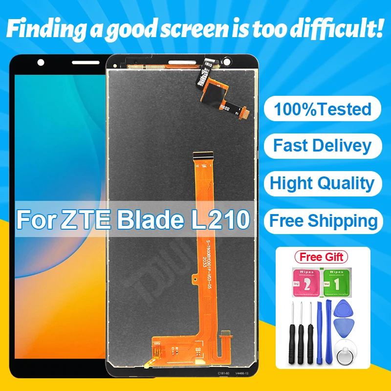 6.0 Inch Blade L210 LCD For ZTE Blade L210 Display Touch Screen Digitizer Assembly Replacement For ZTE Blade A31 Plus LCD
6.0 Inch Blade L210 LCD For ZTE Blade L210 Display Touch Screen Digitizer Assembly Replacement For ZTE Blade A31 Plus LCD