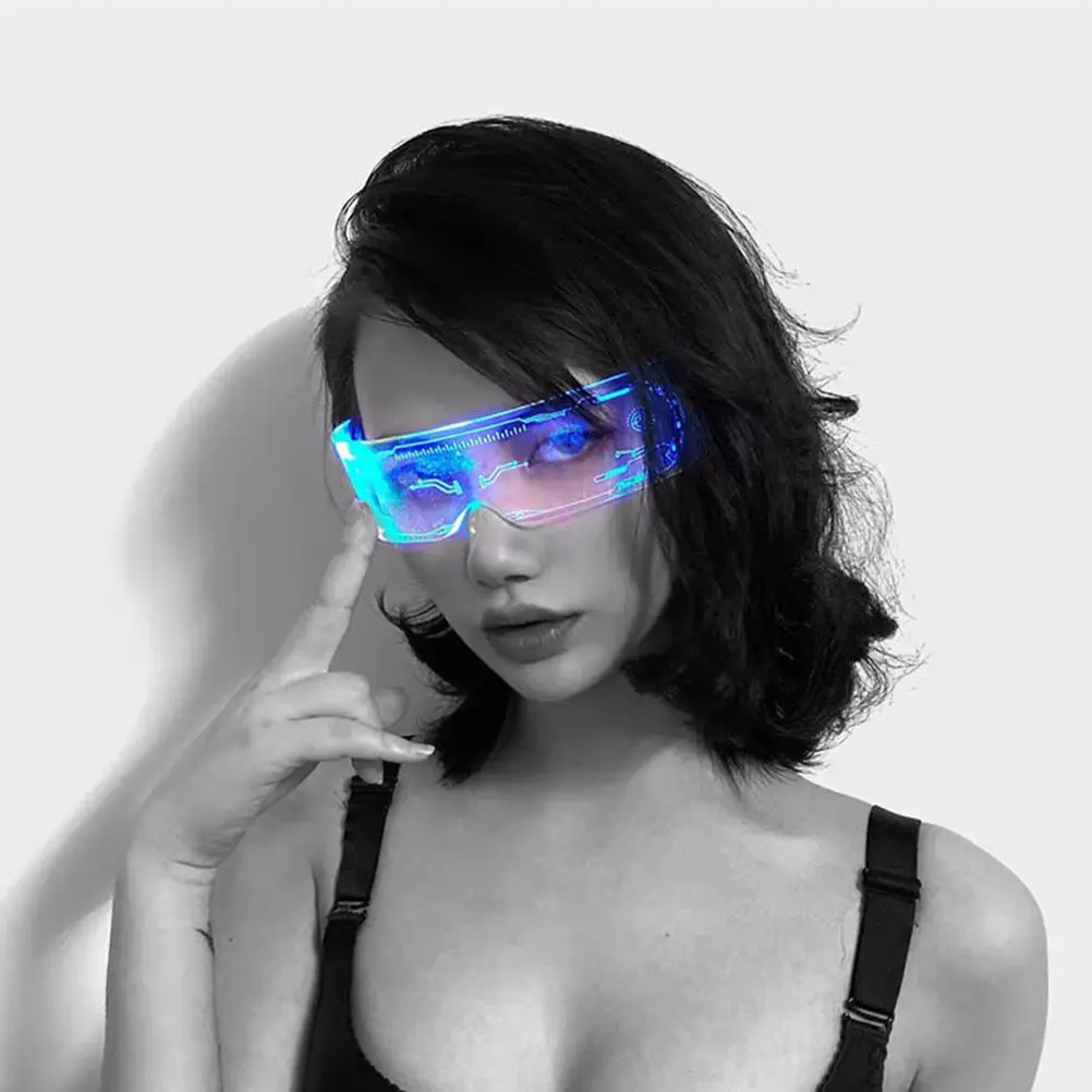 Party Celebration Glasses LED Luminous Eyeglasses for Fancy Dress Bar Nightclub Photo Booth Fun Festive Atmosphere Acrylic
Party Celebration Glasses LED Luminous Eyeglasses for Fancy Dress Bar Nightclub Photo Booth Fun Festive Atmosphere Acrylic