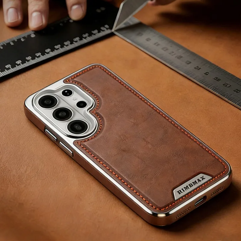 Retro Leather Magnetic Attraction Case For Samsung Galaxy S26 Ultra S23 S24 S25U Luxury Metal Buttons Camera Protection Cover
Retro Leather Magnetic Attraction Case For Samsung Galaxy S26 Ultra S23 S24 S25U Luxury Metal Buttons Camera Protection Cover